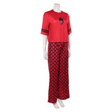 Cosplay Costume Red Descendants: Wicked Wonderland(2026) Film Cosplay Pyjama Rouge Femme