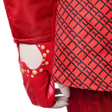 Cosplay Costume Red Descendants: Wicked Wonderland(2026) Film Cosplay Tenue Rouge de Cuir Femme