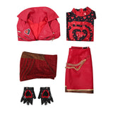 Cosplay Costume Red Descendants: Wicked Wonderland(2026) Film Cosplay Tenue Rouge Femme Ver.2