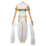 Cosplay Costume Rem Re Zero Saison 4 The Stars that Inscry the Present(2026) Anime Cosplay Tenue Bleue et Blanche Femme