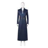 Cosplay Costume Rhaenyra Targaryen House of The Dragon 3(2026) TV Cosplay Tenue Noire et Bleue Femme