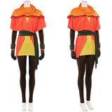 Cosplay Costume Rogue X-Men '97 Saison 2(2026) TV Cosplay Tenue Orange et Jaune Femme