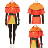 Cosplay Costume Rogue X-Men '97 Saison 2(2026) TV Cosplay Tenue Orange et Jaune Femme