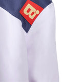 Cosplay Costume Roman Carax Cyberpunk: Edgerunners 2(2026) TV Cosplay Tenue Blanche et Bleue Homme