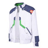 Cosplay Costume Roman Carax Cyberpunk: Edgerunners 2(2026) TV Cosplay Veste Blanche Homme