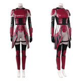 Cosplay Costume Rook Kast Maul: Seigneur de l'Ombre(2026) TV Cosplay Tenue Rouge et Noire Femme
