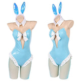 Cosplay Costume Rosalina The Super Mario Galaxy Movie(2026) Film Cosplay Bunny Girl Tenue Bleue Femme