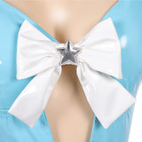 Cosplay Costume Rosalina The Super Mario Galaxy Movie(2026) Film Cosplay Bunny Girl Tenue Bleue Femme