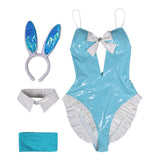 Cosplay Costume Rosalina The Super Mario Galaxy Movie(2026) Film Cosplay Bunny Girl Tenue Bleue Femme