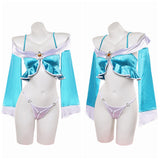 Cosplay Costume Rosalina The Super Mario Galaxy Movie(2026) Film Cosplay Lingerie Sexy Bleu Femme