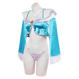 Cosplay Costume Rosalina The Super Mario Galaxy Movie(2026) Film Cosplay Lingerie Sexy Bleu Femme