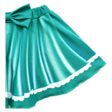 Cosplay Costume Rosalina The Super Mario Galaxy Movie(2026) Film Cosplay Maillot de Bain Vert Enfant