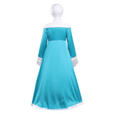 Cosplay Costume Rosalina The Super Mario Galaxy Movie(2026) Film Cosplay Robe Bleue Enfant