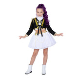 Cosplay Costume Rumi KDH Film Cosplay Tenue Noire Enfant