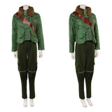 Cosplay Costume Ruthye Marye Knoll Supergirl(2026) Film Cosplay Tenue Verte Femme