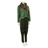 Cosplay Costume Ruthye Marye Knoll Supergirl(2026) Film Cosplay Tenue Verte Femme