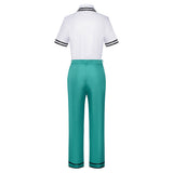 Cosplay Costume Saiki Kusuo The Disastrous Life of Saiki K Anime Cosplay Uniforme Blanche et Verte Homme