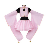 Cosplay Costume Sakura Kinomoto Cardcaptor Sakura Anime Cosplay Tenue Rose et Noire Femme