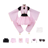 Cosplay Costume Sakura Kinomoto Cardcaptor Sakura Anime Cosplay Tenue Rose et Noire Femme