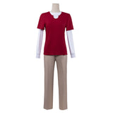 Cosplay Costume Sanji One Piece Live Action 2(2026) TV Cosplay Tenue Rouge Homme