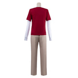 Cosplay Costume Sanji One Piece Live Action 2(2026) TV Cosplay Tenue Rouge Homme