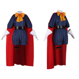 Cosplay Costume Sapphire The Ribbon Hero(2026) Anime Cosplay Combinaison Bleue et Rouge Femme