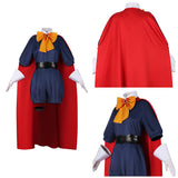 Cosplay Costume Sapphire The Ribbon Hero(2026) Anime Cosplay Combinaison Bleue et Rouge Femme
