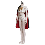Cosplay Costume Sapphire The Ribbon Hero(2026) Anime Cosplay Tenue Blanche et Noire Femme