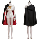Cosplay Costume Sapphire The Ribbon Hero(2026) Anime Cosplay Tenue Blanche et Noire Femme