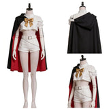Cosplay Costume Sapphire The Ribbon Hero(2026) Anime Cosplay Tenue Blanche et Noire Femme