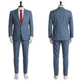 Cosplay Costume Sasaki Smoking Behind the Supermarket with You(2026) Anime Cosplay Tenue Bleue Homme