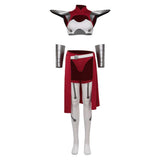 Cosplay Costume Sasha Hammer Invincible 4(2026) TV Cosplay Tenue Rouge Femme