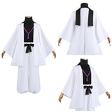 Cosplay Costume Satoru Gojo Anime Cosplay Tenue Blanche et Noire Homme