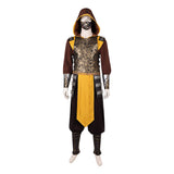 Cosplay Costume Scorpion Mortal Kombat 2(2026) Film Cosplay Tenue Marron et Noire Homme