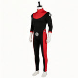 Cosplay Costume Scott Invincible 4(2026) TV Cosplay Combinaison Rouge Homme