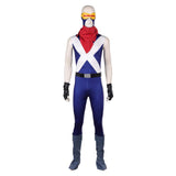 Cosplay Costume Scott Summers X-Men '97 Saison 2(2026) TV Cosplay Combinaison Bleue+Veste Homme