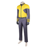 Cosplay Costume Scott Summers X-Men '97 Saison 2(2026) TV Cosplay Tenue Jaune et Grise Homme