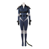 Cosplay Costume Selina Kyle Absolute Catwoman #1(2026) Bande Dessinée Cosplay Tenue Bleue Femme