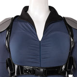 Cosplay Costume Selina Kyle Absolute Catwoman #1(2026) Bande Dessinée Cosplay Tenue Bleue Femme