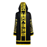 Cosplay Costume Senju Kawaragi Tokyo Revengers Saison 4(2026) Anime Cosplay Tenue Noire et Jaune Homme