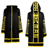 Cosplay Costume Senju Kawaragi Tokyo Revengers Saison 4(2026) Anime Cosplay Tenue Noire et Jaune Homme