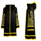 Cosplay Costume Senju Kawaragi Tokyo Revengers Saison 4(2026) Anime Cosplay Tenue Noire et Jaune Homme