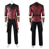 Cosplay Costume Shang-Chi Avengers 5(2026) Film Cosplay Tenue Rouge et Noire Homme