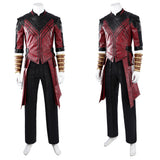 Cosplay Costume Shang-Chi Avengers 5(2026) Film Cosplay Tenue Rouge et Noire Homme