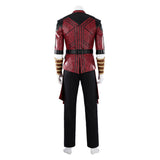 Cosplay Costume Shang-Chi Avengers 5(2026) Film Cosplay Tenue Rouge et Noire Homme