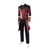 Cosplay Costume Shang-Chi Avengers 5(2026) Film Cosplay Tenue Rouge et Noire Homme