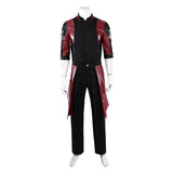 Cosplay Costume Shang-Chi Avengers 5(2026) Film Cosplay Tenue Rouge et Noire Homme