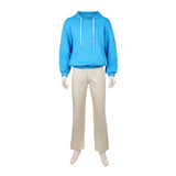 Cosplay Costume Shin Asakura Sakamoto Days(2026) Film Cosplay Tenue Bleue et Beige Homme