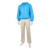 Cosplay Costume Shin Asakura Sakamoto Days(2026) Film Cosplay Tenue Bleue et Beige Homme