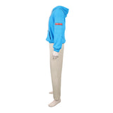 Cosplay Costume Shin Asakura Sakamoto Days(2026) Film Cosplay Tenue Bleue et Beige Homme